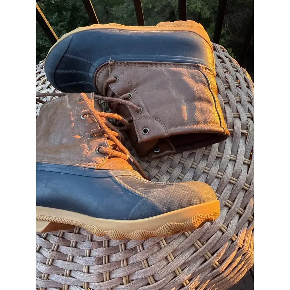 Sperry Port Boots Boys 3M Duck Boots 2 UK 36 EU rain Fall Winter Warm